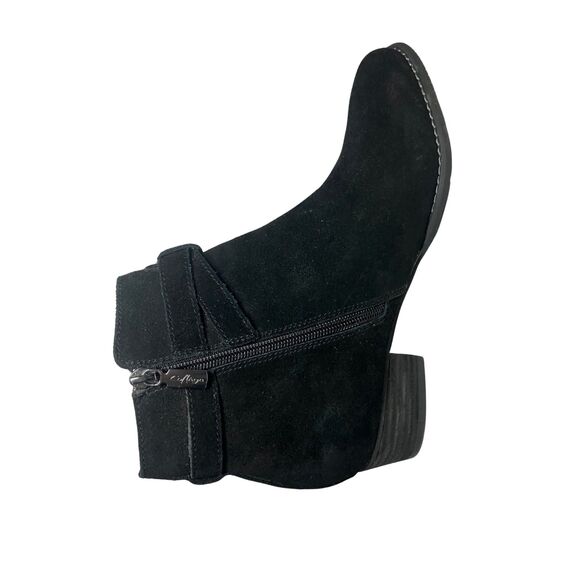 SoftMoc by College Waterproof Suede Black Ankle Boots Women’s Size 8M - Picture 6 of 13